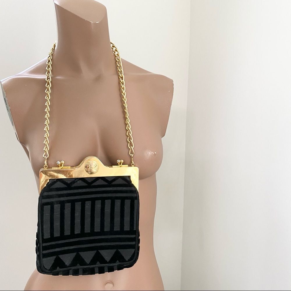 Roberta di Camerino vintage Black Mini Bag